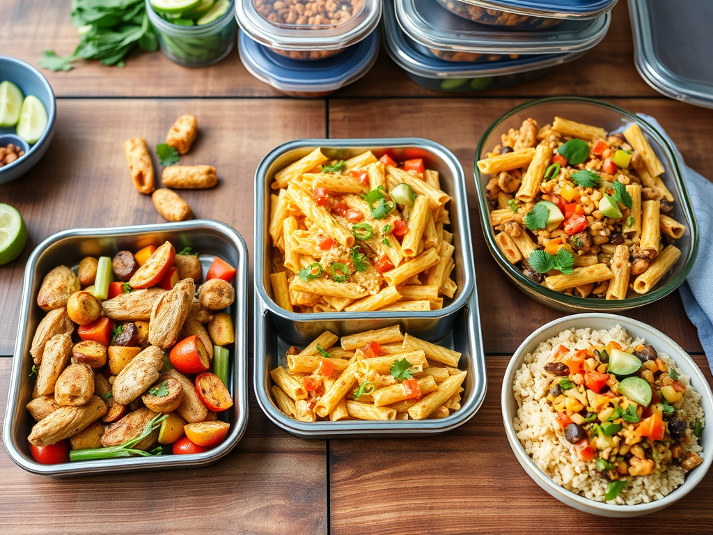 🕒 1 Hour Sunday Meal Prep for Busy Families